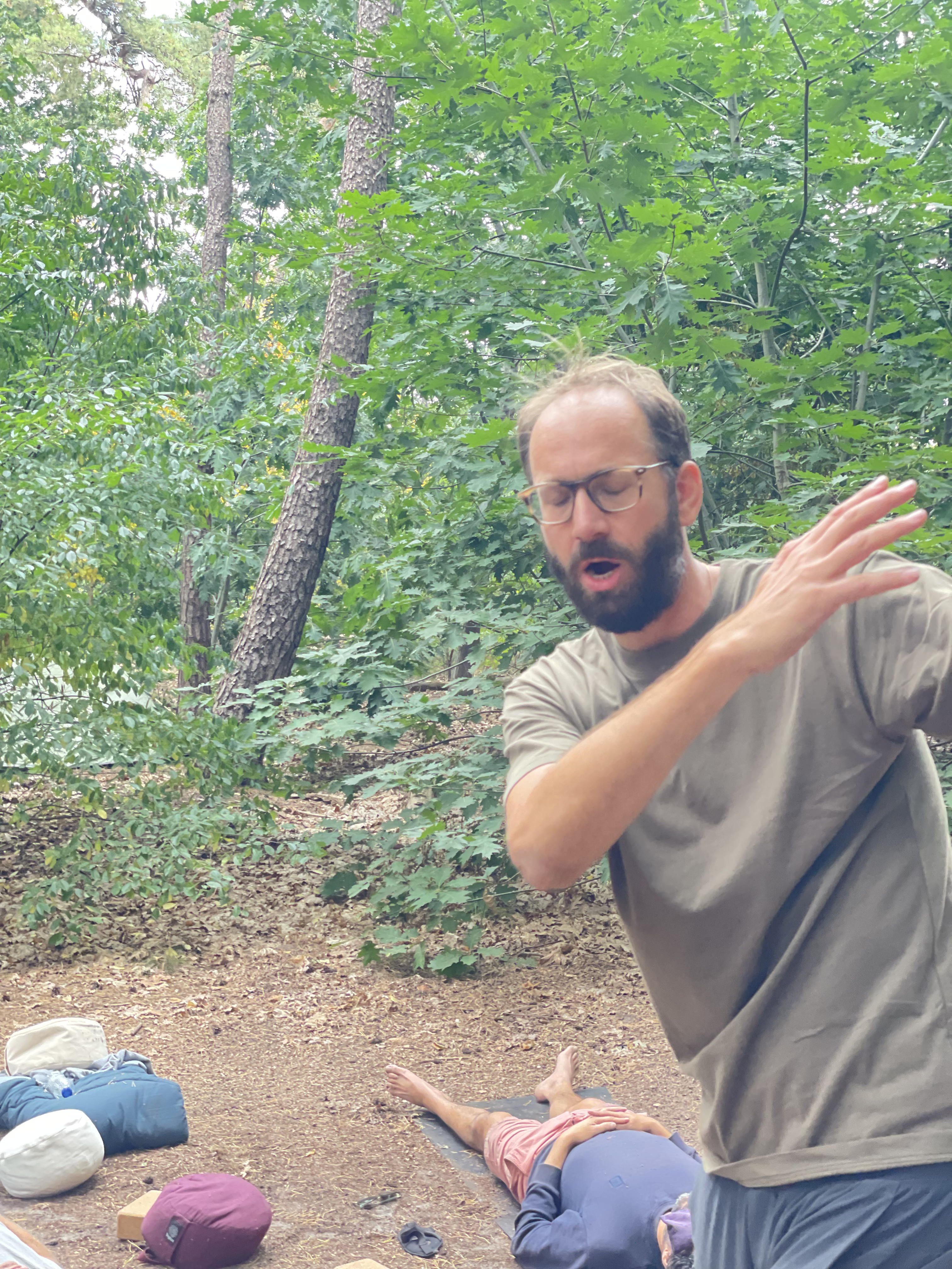 Ademhaling verbinding